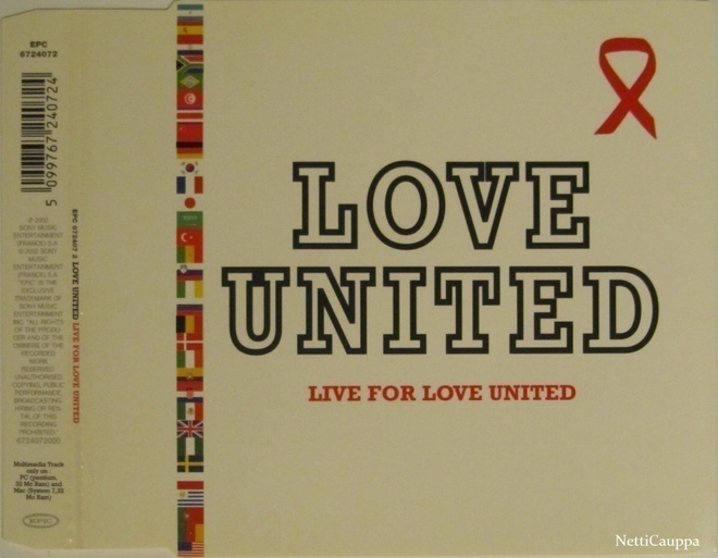 Love United • Live For Love United CD-Single