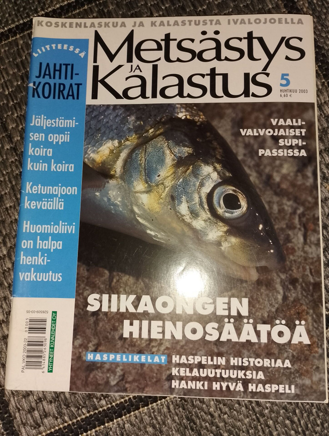 Metsästys ja kalastus 5/2003 huhtikuu