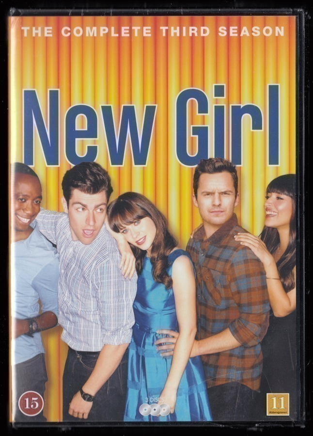 Kolme miestä ja tyttö (New Girl): Kausi 3 (3DVD) *UUSI*