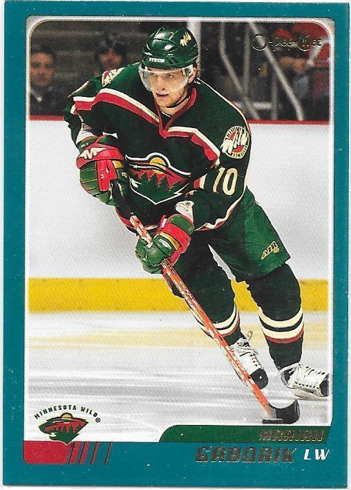 2003-04 OPC #5 Marian Gaborik Minnesota Wild