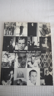 Jörn Donner: SAGT OCH GJORT, 1976