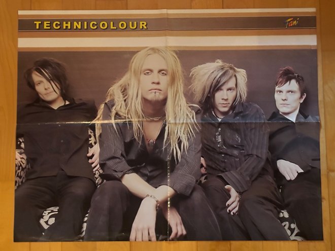 Technicolour / Smak - kaksipuolinen Fani juliste
