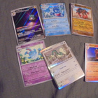 Pokemon keräilypelikortit iso kasa kiilto pinta noin 136 kpl - pikkukuva 4
