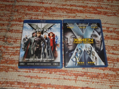 B-R 2 x  X-Men elokuvaa