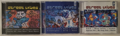 STREET VIBES 1, 2 & 3 CD