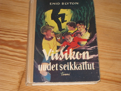 Blyton, Enid: Viisikon uudet seikkailut 1.p skk v. 1956