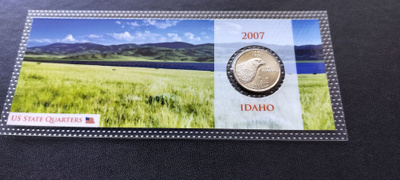 US State Quarters, Idaho 2007 kortissa, UNC