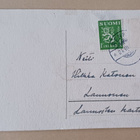 Tipuherra myy ilmapalloja, vanha Pääsiäiskortti, kulk. - pikkukuva 2