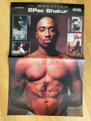Tupac 2Pac Shakur juliste