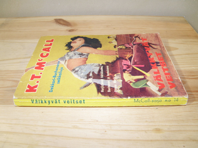 K. T. McCall sarja no 14 Välkkyvät veitset