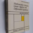 Stanley I. Grossman : Multivariable calculus, linear alge... - pikkukuva 1