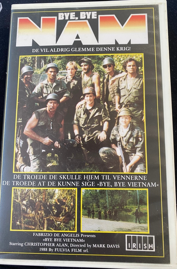 Bye Bye Vietnam VHS (DK) Italia, warsploitation