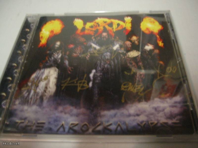 LORDI-THE AROCKALYPSE CD KOKO BÄNDIN NIMMAREILLA