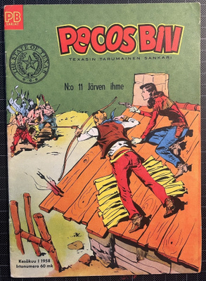 Pecos Bill 1958 no:11, Järven ihme
