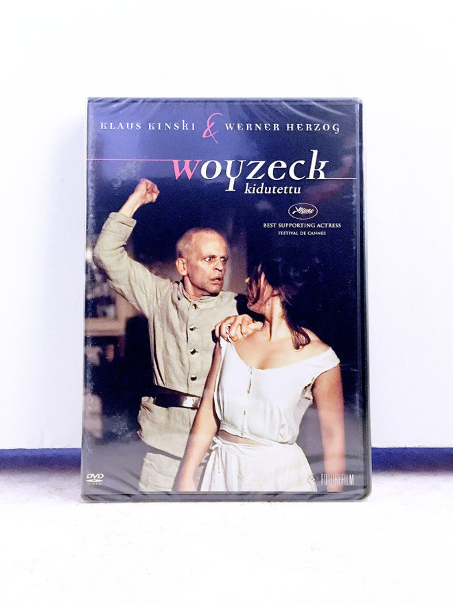 Woyzeck - Kidutettu (1979) DVD Suomijulkaisu