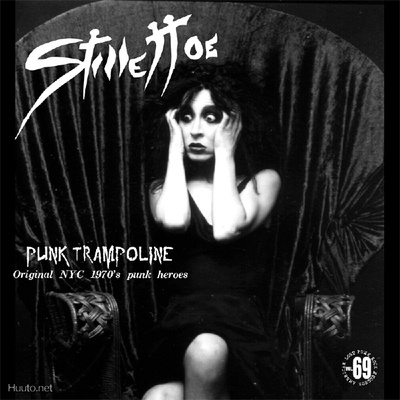 THE STILETTOS punk trampoline LP -1977- nyc kbd...400 made