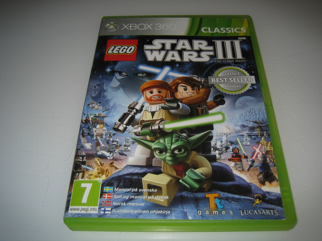Lego Star Wars III The Clone Wars **XBOX 360**