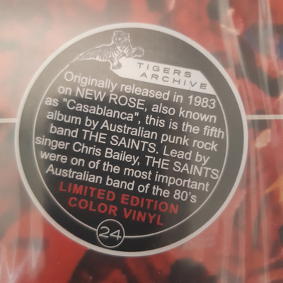 THE SAINTS - OUT IN THE JUNGLE