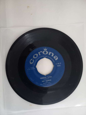 Single ROBY GUARESCHI - KRIMINAL TANGO / ERNESTO IL FUSTO