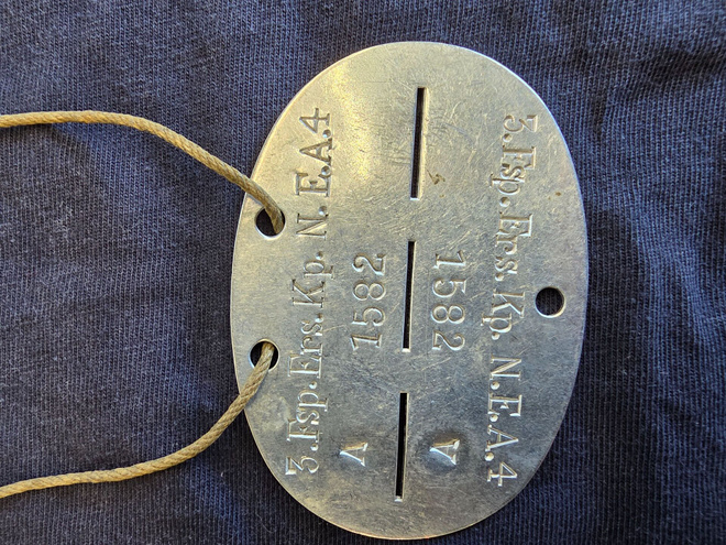 WW2 Saksa Weä3hrmacht tuntolevy viestijoukot