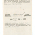Purkkakuva Hellas Jääkiekko-sarja n:o 127 KARI PALO_OJA. - pikkukuva 2