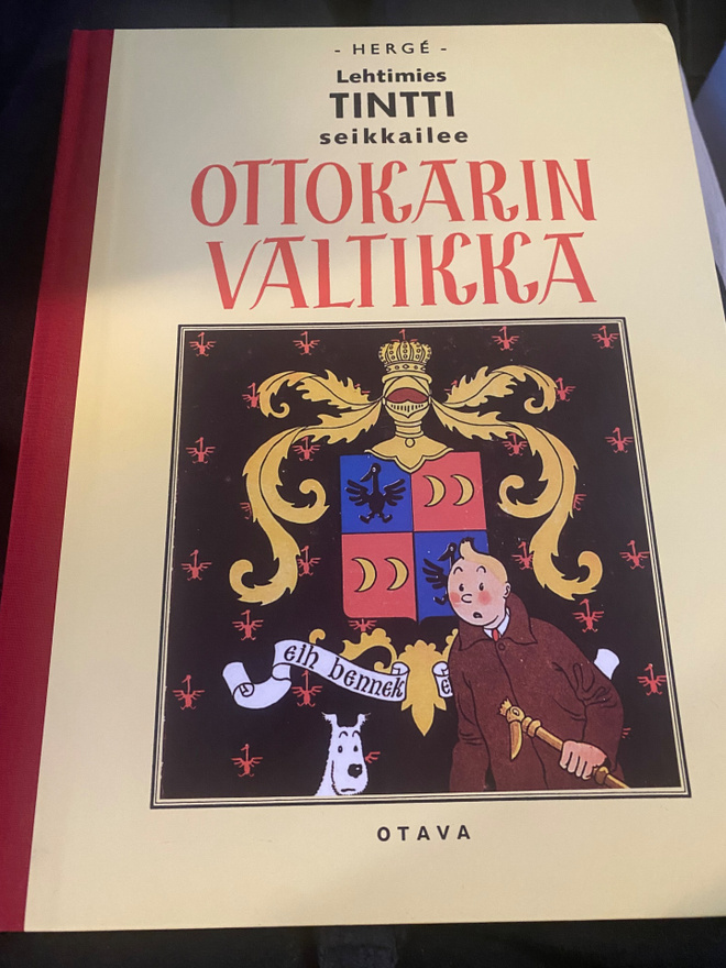 Lehtimies Tintti seikkailee: Ottokarin valtikka