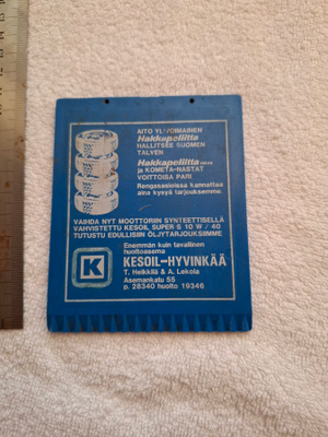 KESOIL HYVINKÄÄ Jääraappa vintage