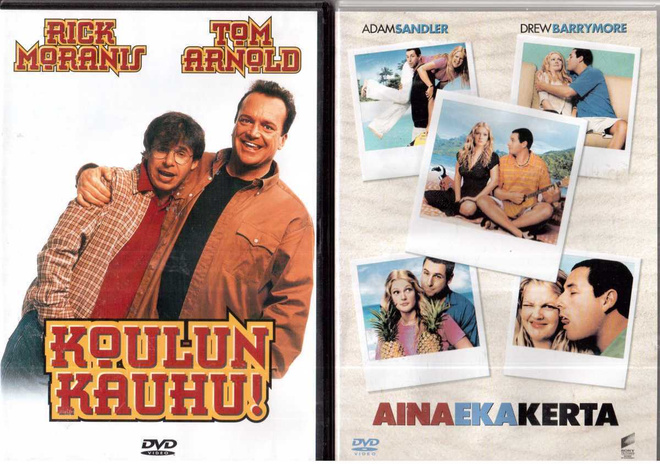 2 KPL DVD ELOKUVIA