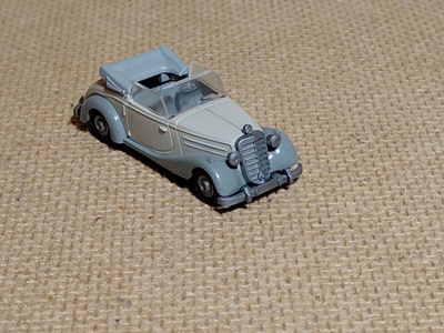Mercedes-Benz	170S	avoauto	1950	harmaa	1:87	Praline