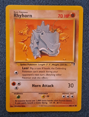 Rhyhorn legendary collection!
