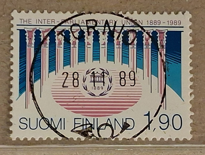 1989 1,90mk IPU: Nappiloisto Tornio 28.11.89 (987)