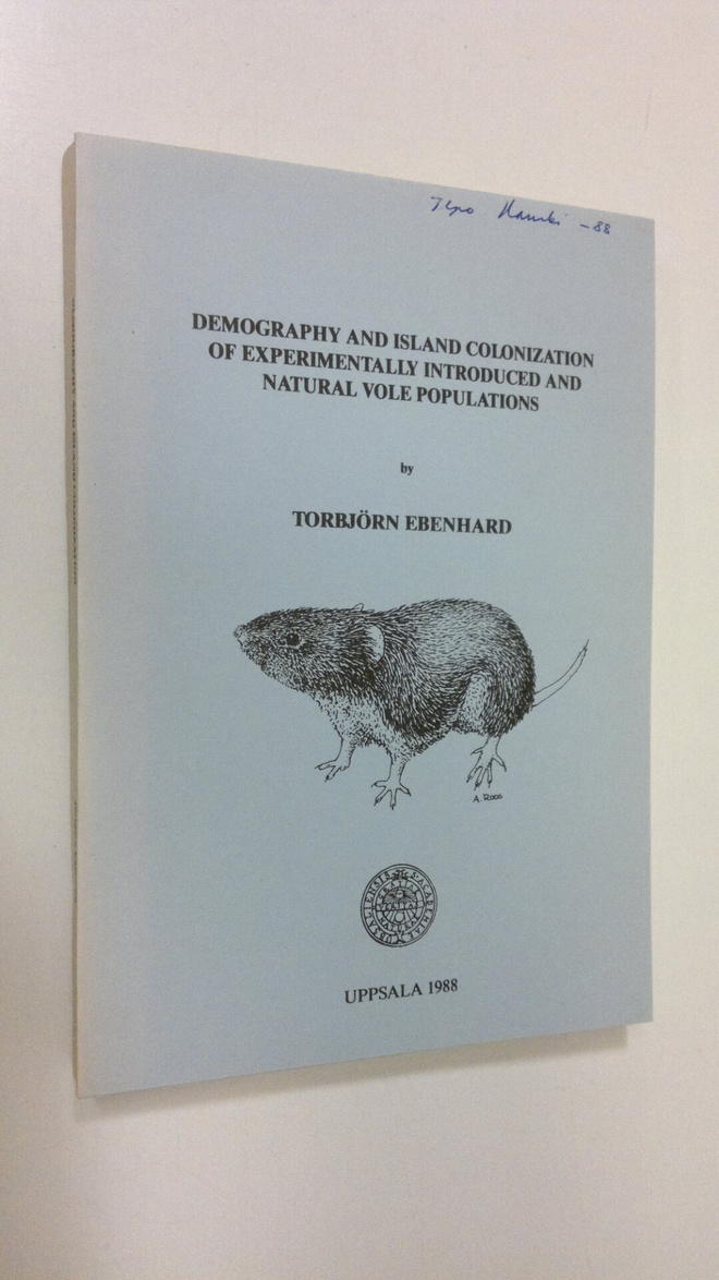 Torbjörn Ebenhard : Demography and island colonization of...