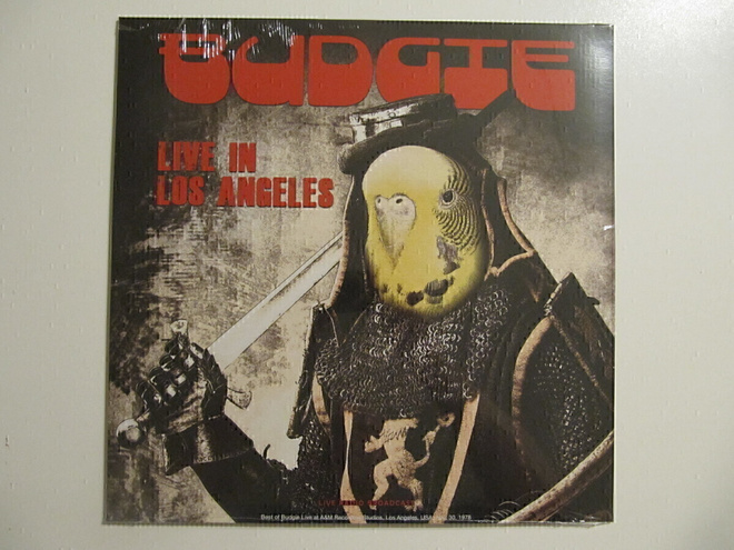 Budgie  Live In Los Angeles LP