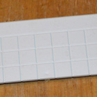 Muovinen peitelevy / sisäkansi (PMR 1539), koko 17,5 × 4 cm - pikkukuva 1