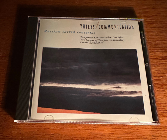 Tampereen konservatorion laulajat / Bashmakov: Yhteys CD