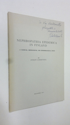 Juhani Lähdevirta : Nephropathia epidemica in Finland : A...