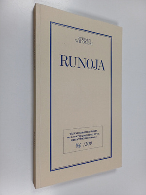 Stefan Widomski : Runoja (tekijän omiste, signeerattu, nu...