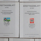 FDC-kortit BRD Berliini vuodet1979-82 kaikki, kansiossa - pikkukuva 3