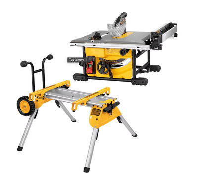 Pöytäsäha DeWalt DWE7485RS + jalusta