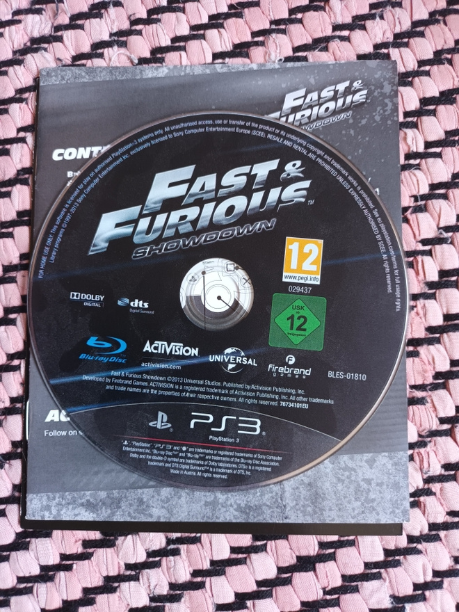 Fast & Furious Showdown ( pelkkä peli )