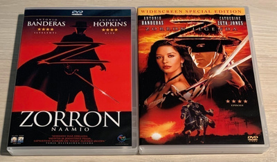 Zorron naamio (1998) & Zorron legenda (2005) 2DVD