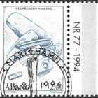 Åland 1994 Kivikausi 2,80 mk välilöpari numero EPL LaPe 089 - pikkukuva 1