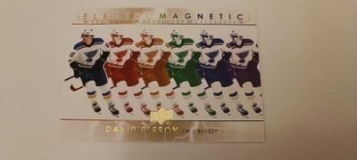 2021-22 UD Series 1 Electro Magnetic Card EM-4 David Perron