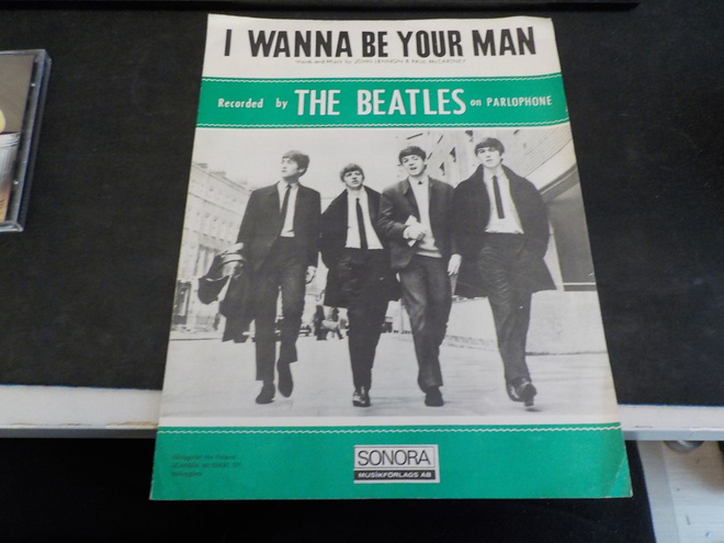 Beatles I wanna be your man Sonora-nuotit