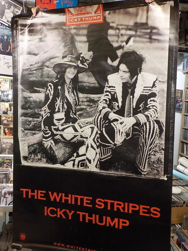 THE WHITE STRIPES - ICKY THUMP ISO PROMO JULISTE (W)