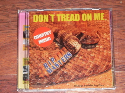 CD - RIP MASTERS - Dont Tread On Me - 2007 country MINT