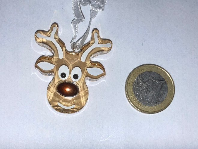 Swarovski kristallifiguriini Gingerbread Reindeer Ornament