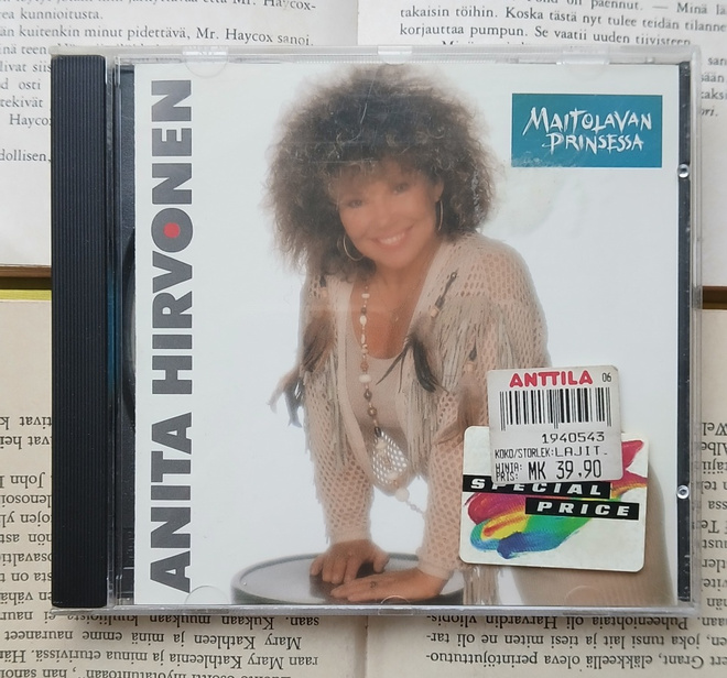 Anita Hirvonen - Maitolavan prinsessa (CD)