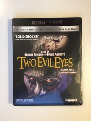 Two Evil Eyes (4K UHD) [Blue Underground] 1990 (UUSI)