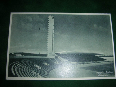 vanha kortti olympiastadion
